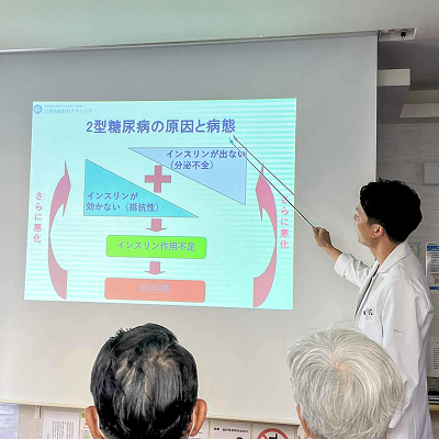 糖尿病と生活習慣の勉強会を開催しました